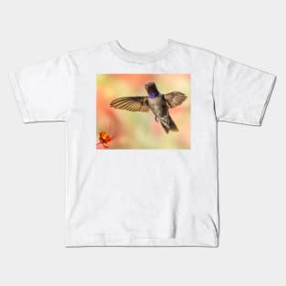 Black-chinned Hummingbird Kids T-Shirt